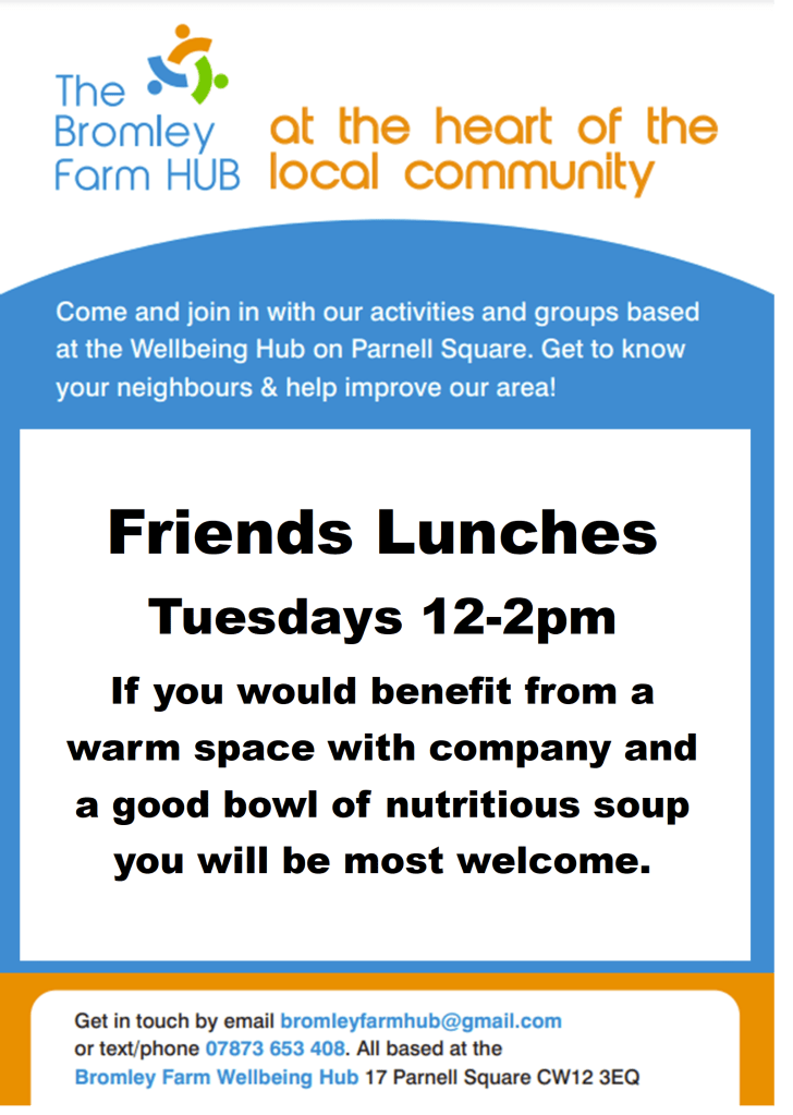 Friends Lunches poster