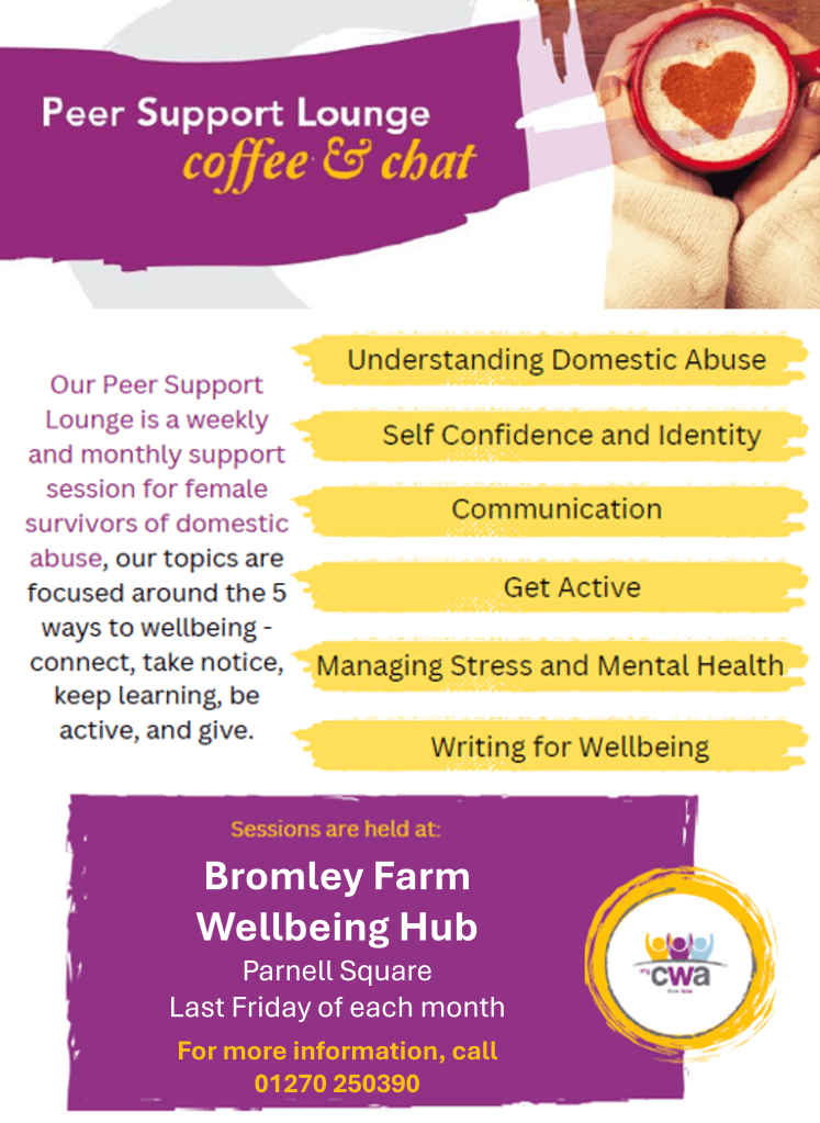 Banner for the domestic abuse group