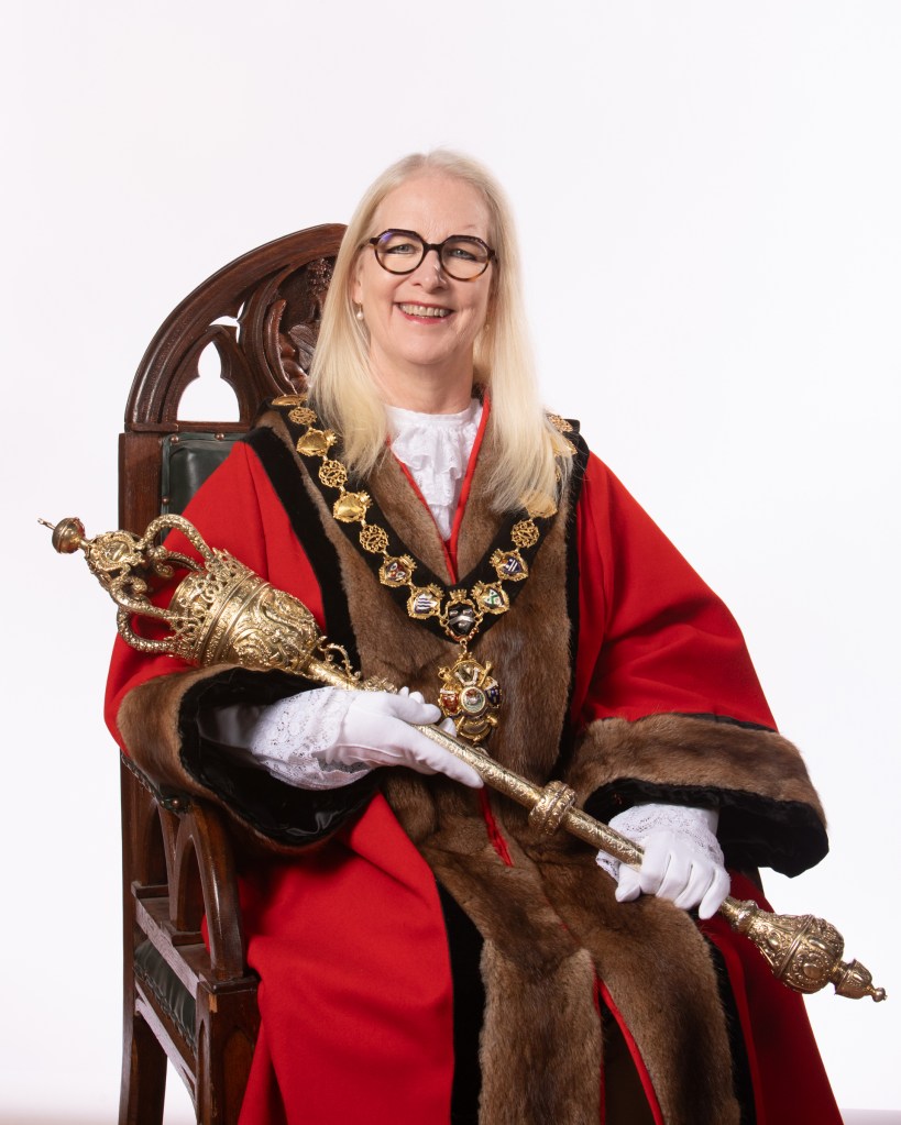 Cllr Kay Wesley Mayor of Congleton 2024-25