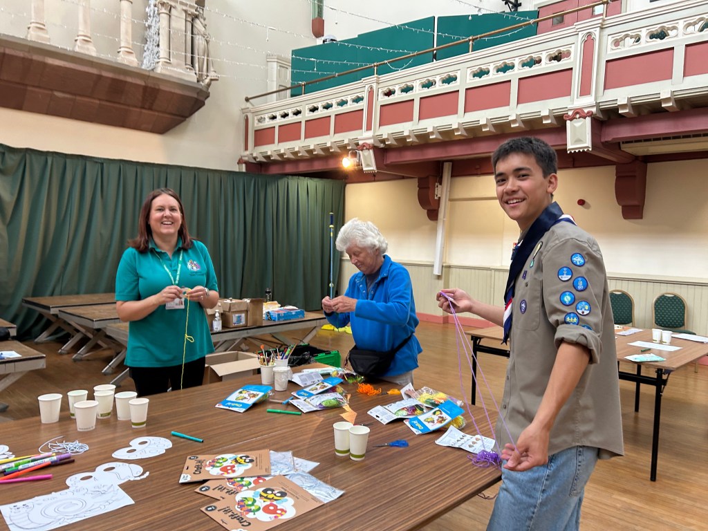 Crafts in the town hall